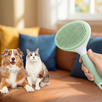 Dog Brush Dog Cat Small Pet Cream Applicator Grooming Detangling Silicone