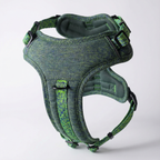 Dog Harness Dog No-Pull Adjustable Fabric Reflective Leash Attachment