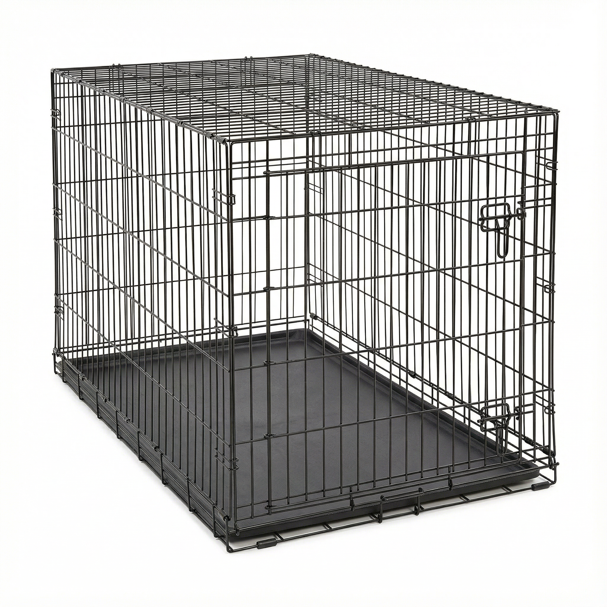 Dog Crate Dog Folding Single Door Wire Metal Travel Kennel