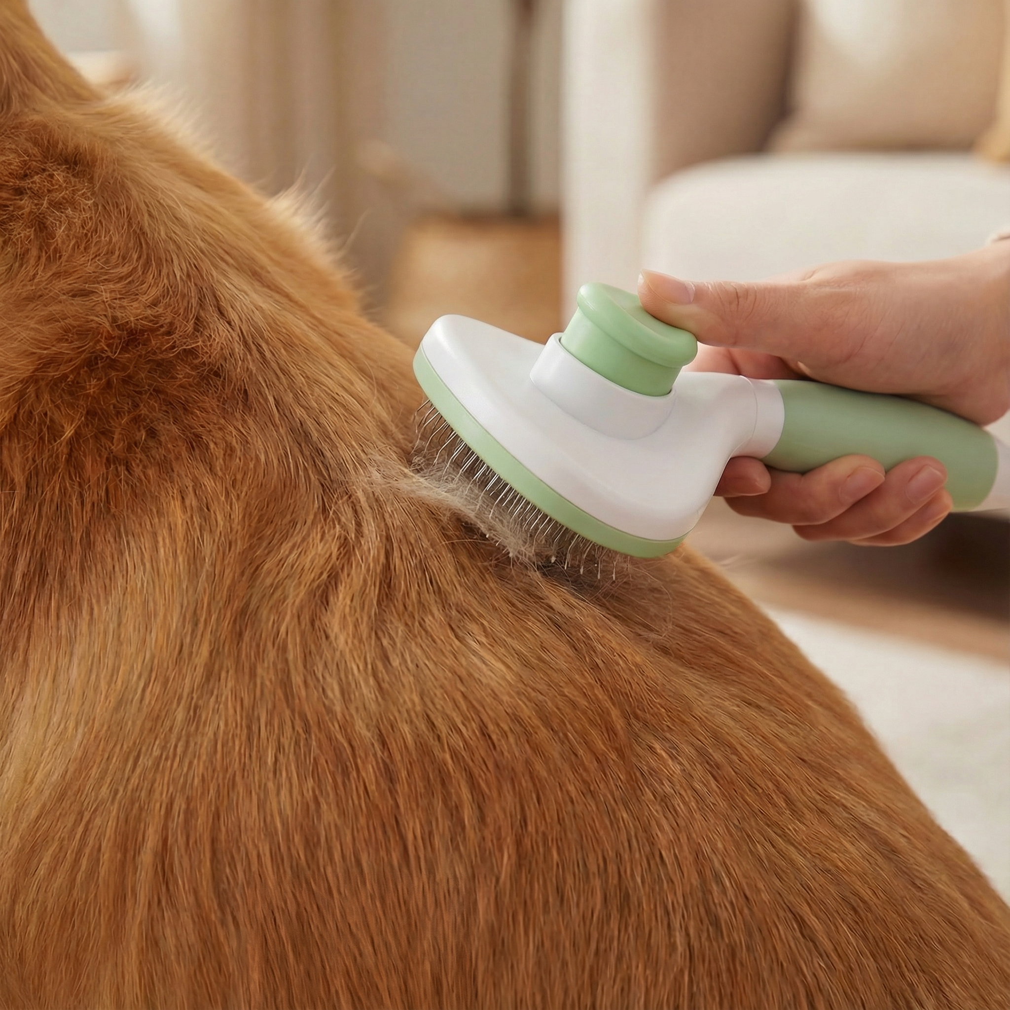 Dog Brush Dog Cat Small Pet Cream Applicator Grooming Detangling Silicone