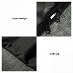 Dog Car Seat Dog Back Seat Bed Travel Bolster Washable Non-Slip Nylon