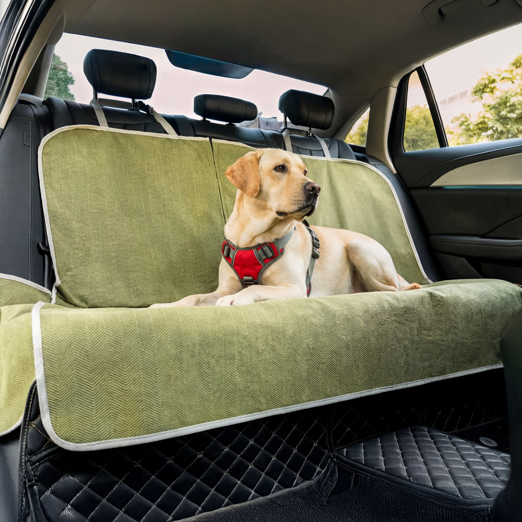 Car Seat Cover Dog Waterproof Non-Slip Protector Machine Washable Soft