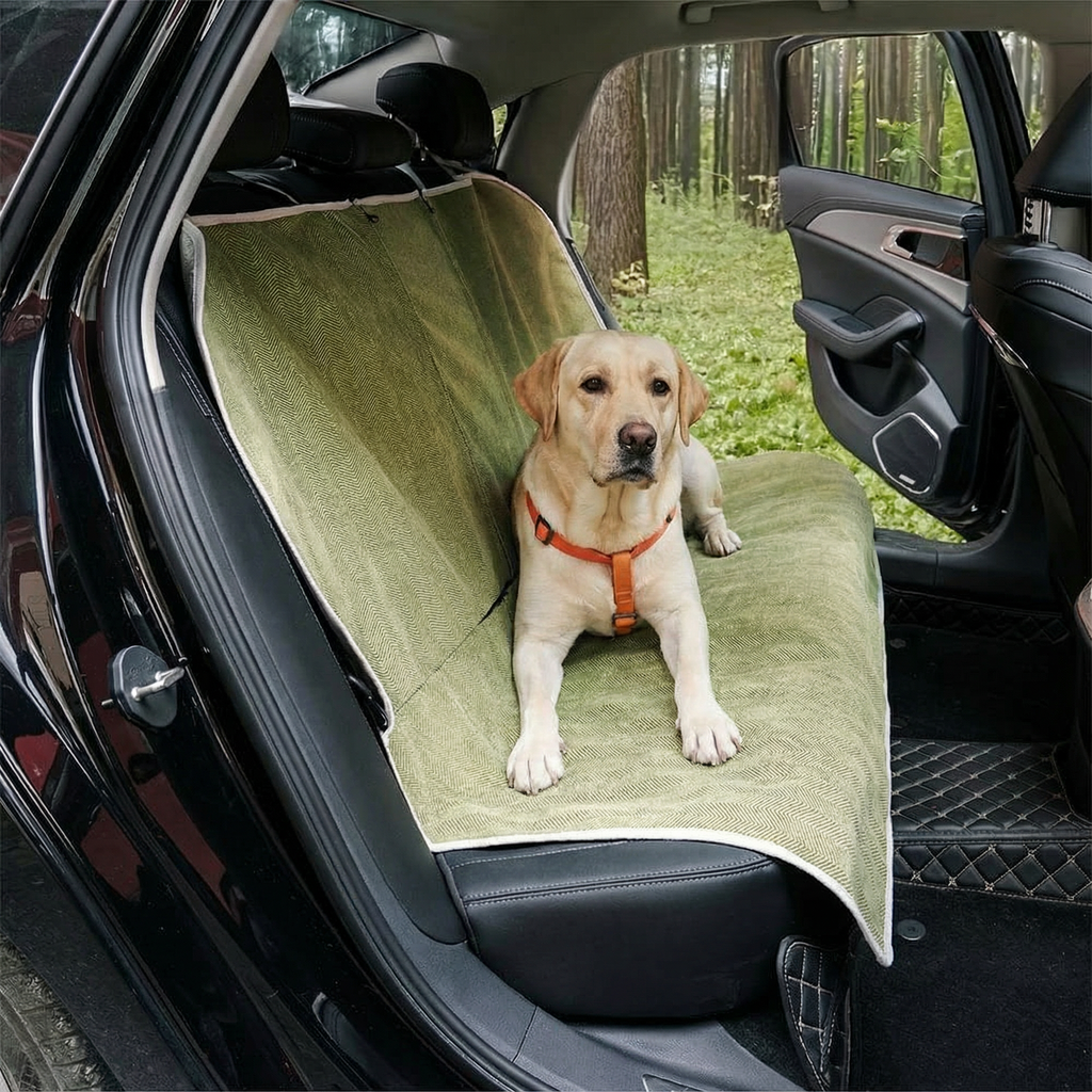Car Seat Cover Dog Waterproof Non-Slip Protector Machine Washable Soft
