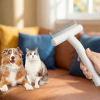 Dog Brush Dog Deshedding Tool Short Hair Undercoat Rake Stainless Steel