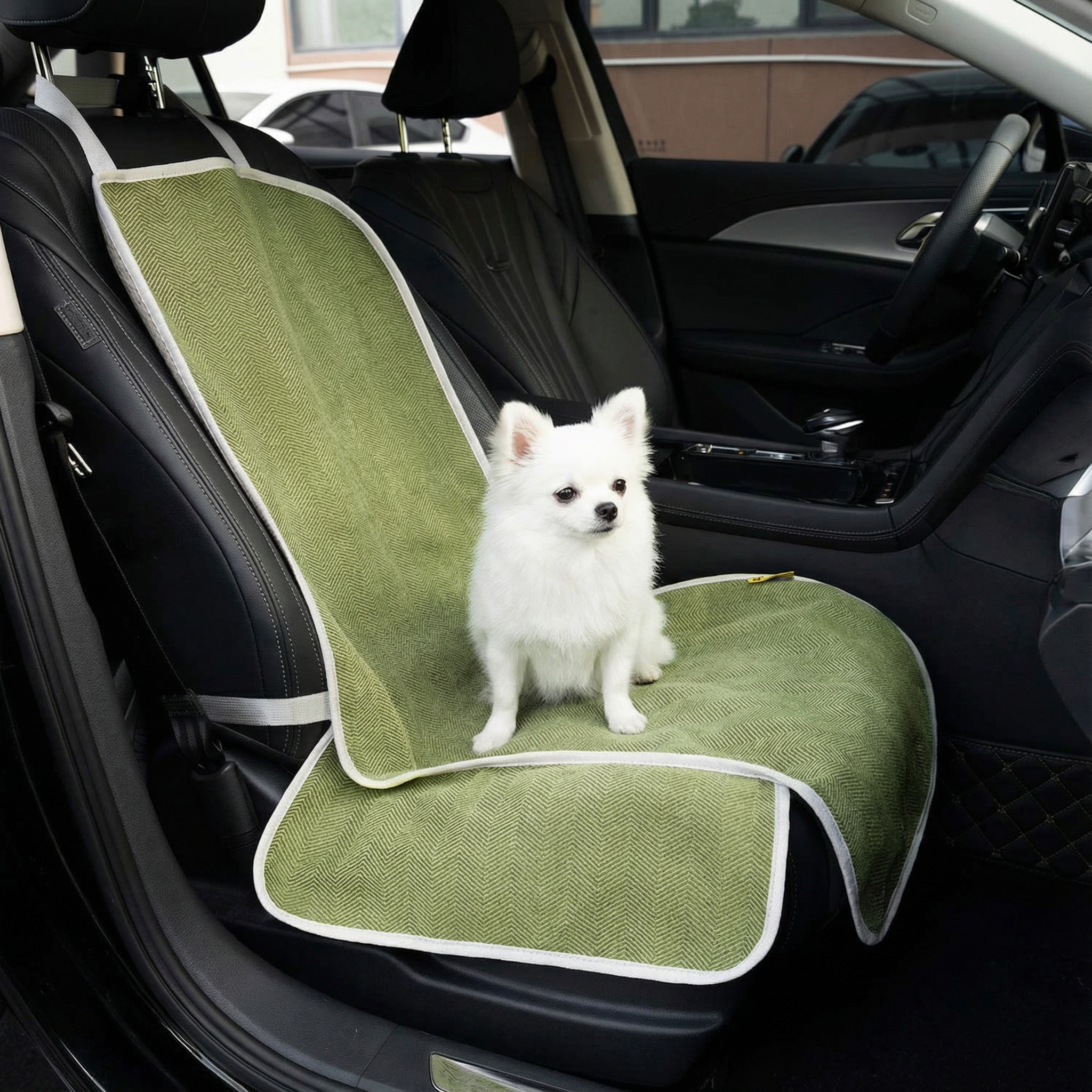 Car Seat Cover Dog Waterproof Non Slip Machine Washable Front Seat Protector
